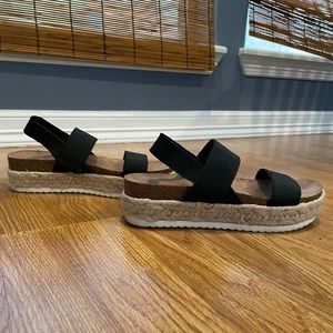 A.n.a platform sandals